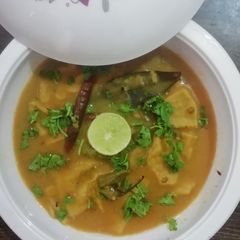 A picture of Dal dhokli.