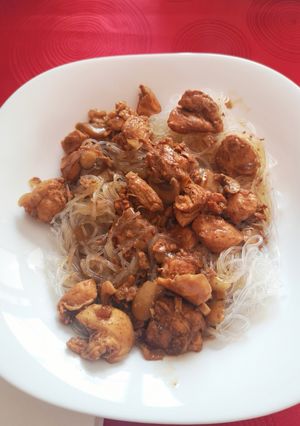 Une photo de Poulet miel gingembre
