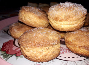 Una foto de Scones dulces con aceite