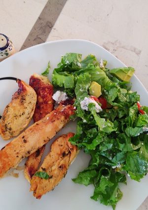 Una foto de Pollo al limón con hierbas estilo Bonnie