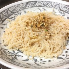 A picture of Japanese Diet Food Konjac Noodle Cooking.