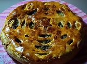 Une photo de tourte salée