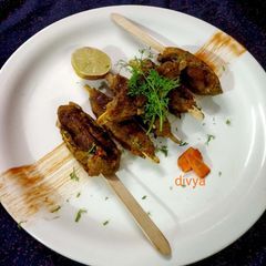 A picture of Rajma panner kababs.