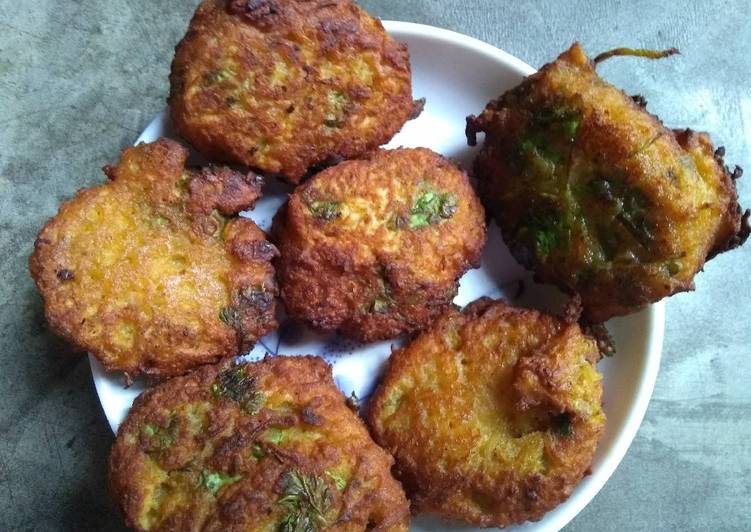 Recipe of Quick Potato coconut fritters