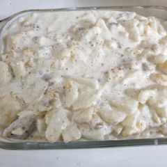A picture of Rich Creamy Fruit Chaat.