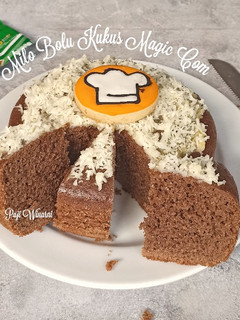 Foto resep Milo bolu kukus magic com