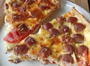 Une photo de Quiche aux Knacki