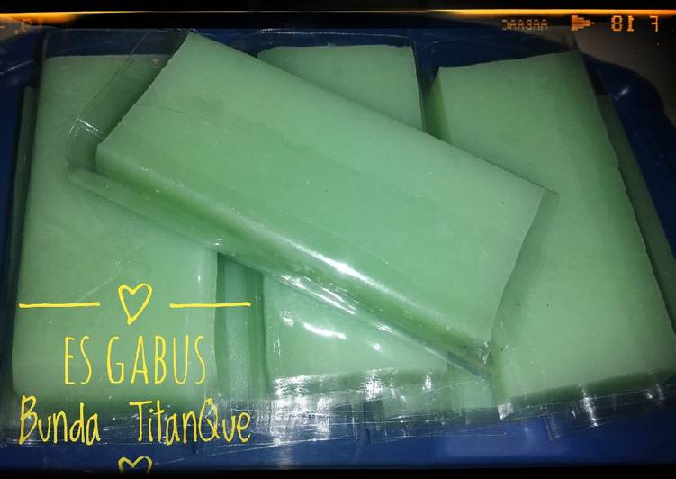 {Resep Es Gabus Anti Ribet