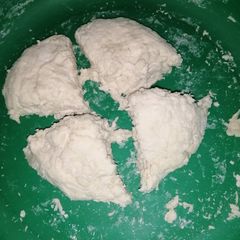 A picture of 2 ingredient dough.