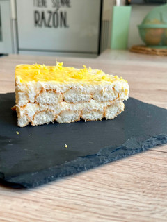 Una foto de Tiramisú de limón
