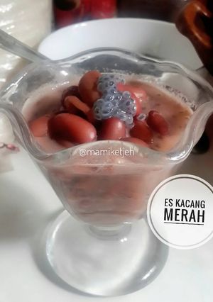 Foto resep Es kacang merah