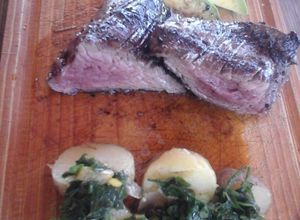 Una foto de Filet mignon a las brasas