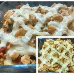 A picture of Mushroom Chicken Pasta.