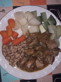 Una foto de Costillas de cerdo en salsa