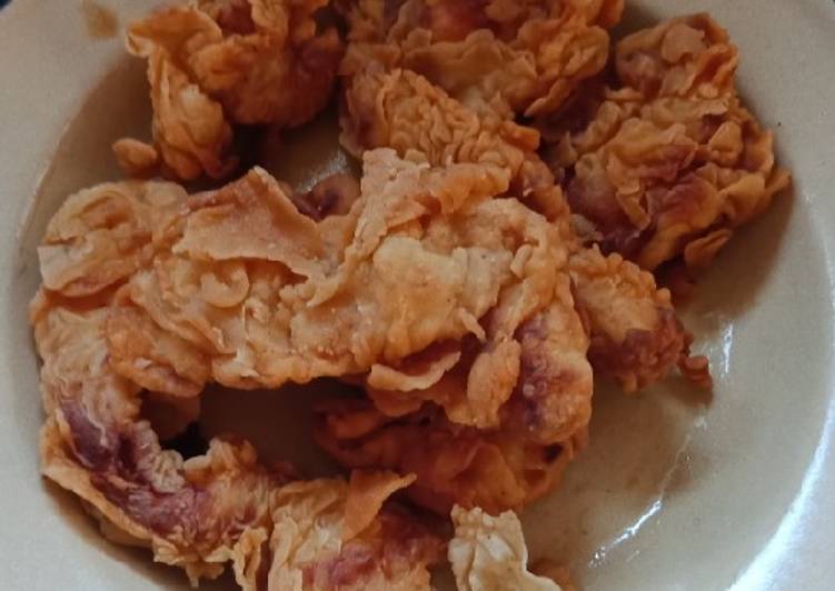 Langkah Mudah untuk Membuat Ayam goreng kentuky crispi simpel, Enak Banget