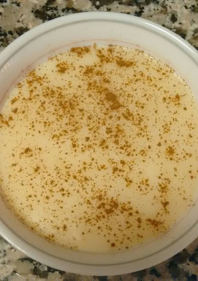 Una foto de Natillas sin lactosa y sin gluten
