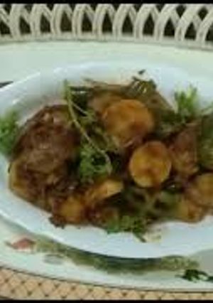 A picture of Baby Potatoes Manchurian.