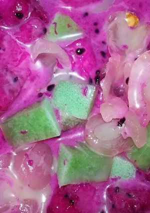 Foto resep Es Buah Ala Kadarnya 😅