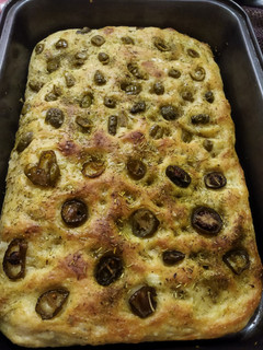 Una foto de Focaccia italiana facilita
