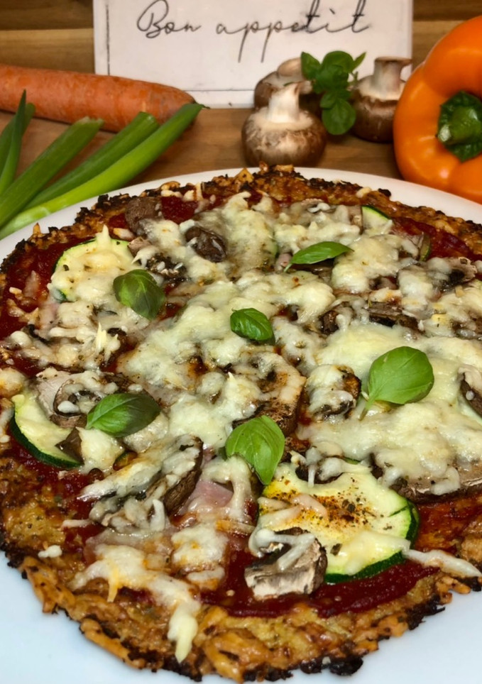 Blumenkohlpizza Rezepthauptbild