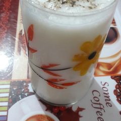 A picture of Namkeen lassi.