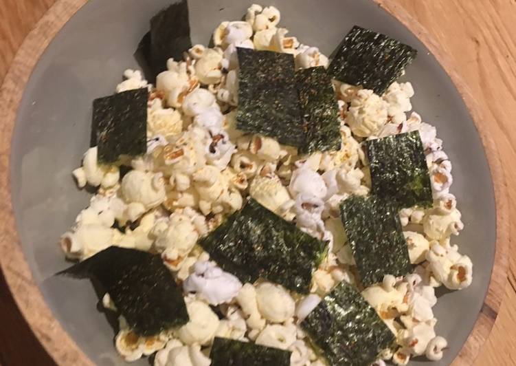 Steps to Prepare Speedy Seaweed popcorn - Women’s World Cup snacks