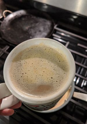 Una foto de Pumpkin spice latte