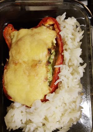 Una foto de Pimentón relleno
