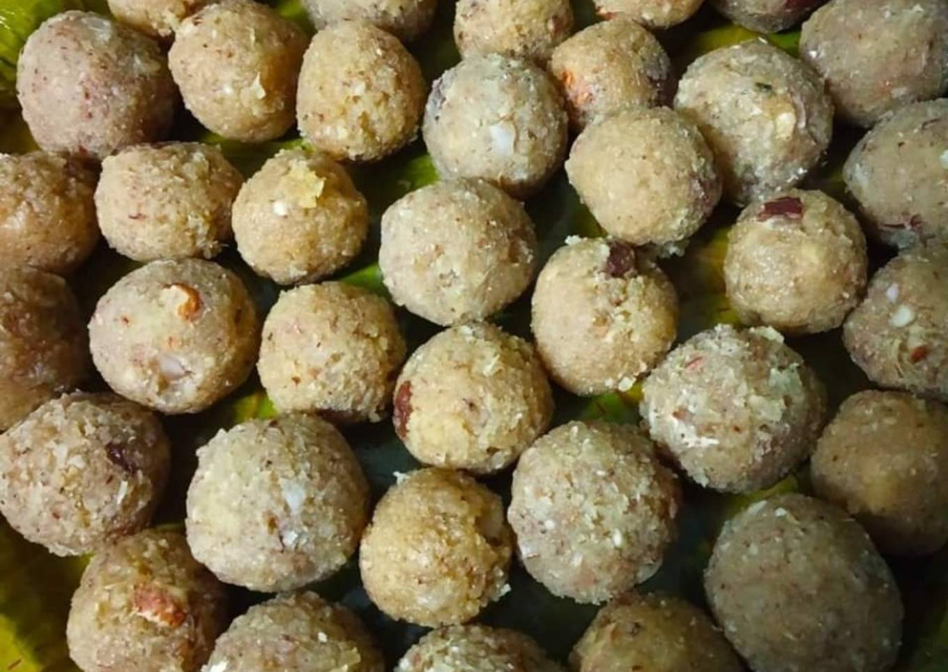 Coconut Jaggery Ladoo