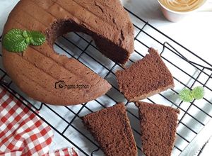Foto resep Bolu coklat panggang 4 telur