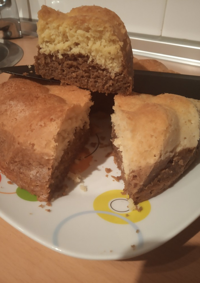 Una foto de Bizcocho dúo (leche y capuchino)