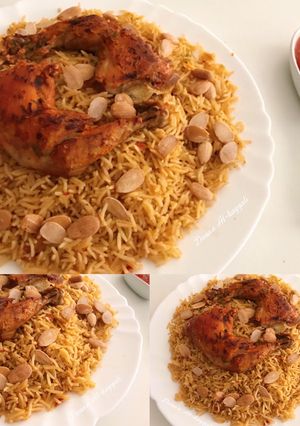 صورة لوصفة كبسة الدجاج