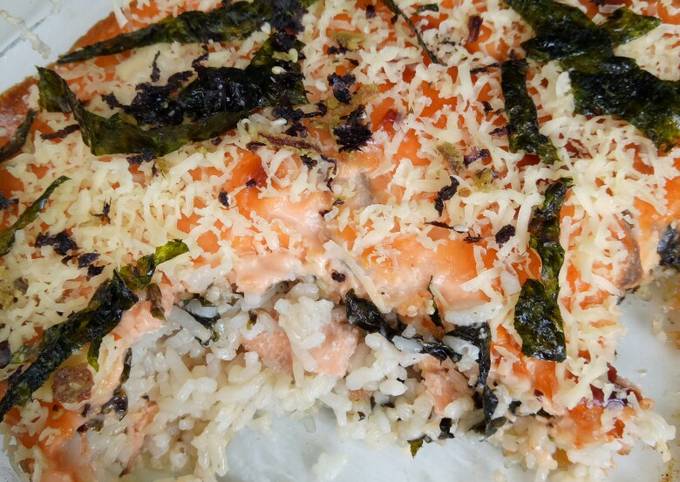 Resep Salmon mentai rice, Bisa Manjain Lidah
