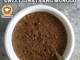 Filipino Sweet Ginataang Munggo