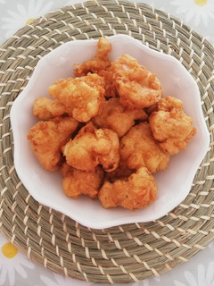 Una foto de Fritos de coliflor