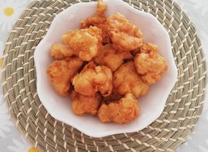 Una foto de Fritos de coliflor