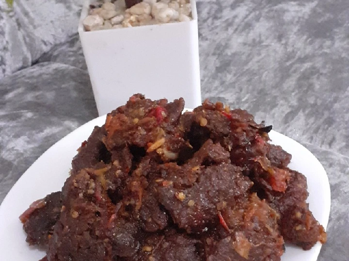 Langkah Mudah untuk Membuat Resep Dendeng balado kering yang  Bikin Ketagihan Anti Ribet, Lezat Sekali