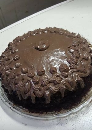 A picture of Chocolate fudge cake.