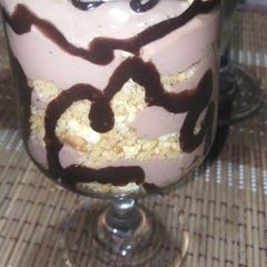 A picture of Cadbury mousse shots.