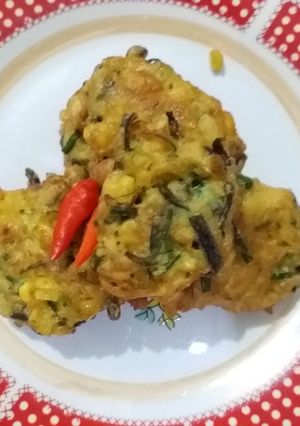 Foto resep 4. Bakwan Jagung Jamur Kuping