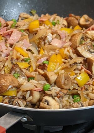 Una foto de Cocina de aprovechamiento: salteado del día