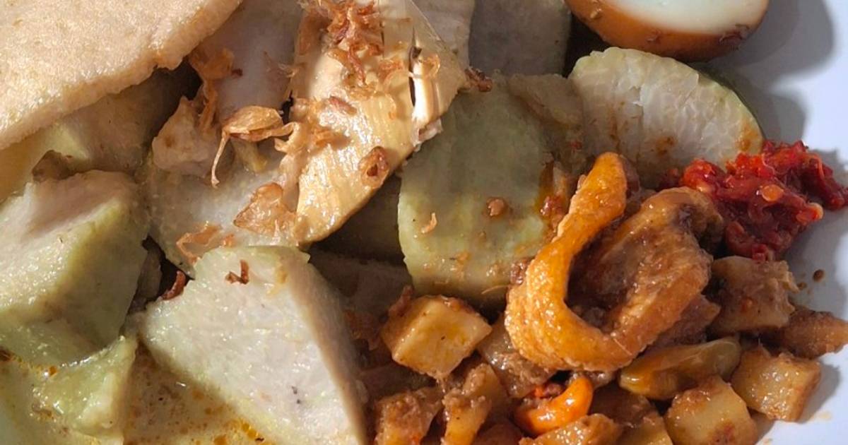 Resep Lontong Opor Khas Alkid Rasanya Maknyus