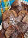 Biscoitos Finos de Banana Crocante