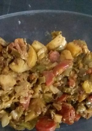 A picture of Mix sabzi.