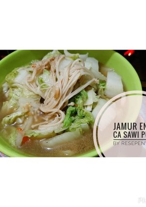 Foto resep Jamur Enoki ca Sawi Putih