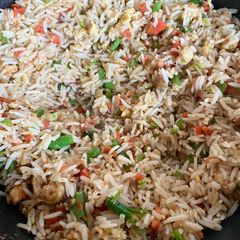 A picture of Egg Fried rice.