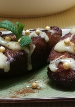 Una foto de Torrijas caseras en estilo Sevillano