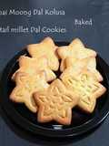 Thinai Moong Dal Kolusa / Foxtail Millet Moong Dal Cookies