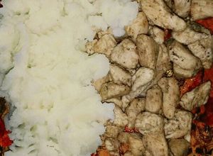 Una foto de Pechuga de pollo agridulce muy fácil y rápido