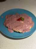 Scaloppine di pollo con crema alle fragole 🍓